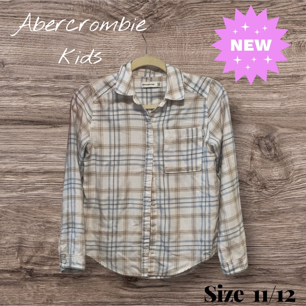 Abercrombie Kids Plaid Shirt button up